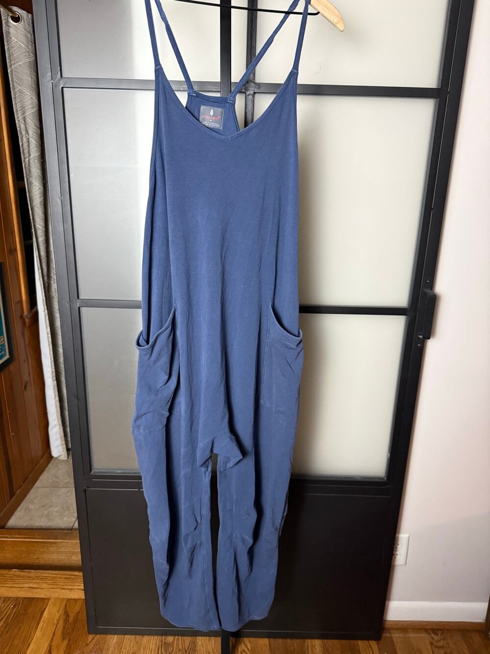 Free People Movement Hot Shot Onesie in Navy Size Small